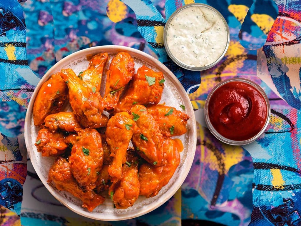 Ailes de poulet (5mcx) / Wings (5 pcs)