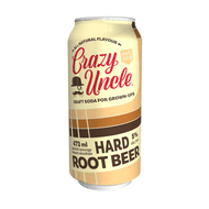 Crazy Uncle Hard Root Beer For Grown Ups (1 Can x 473 mL)
