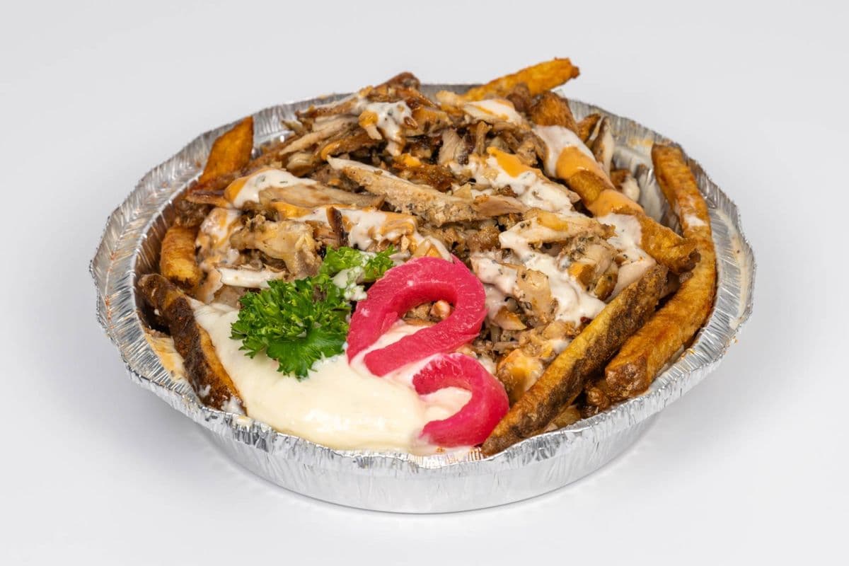 Chicken Poutine Shawarma