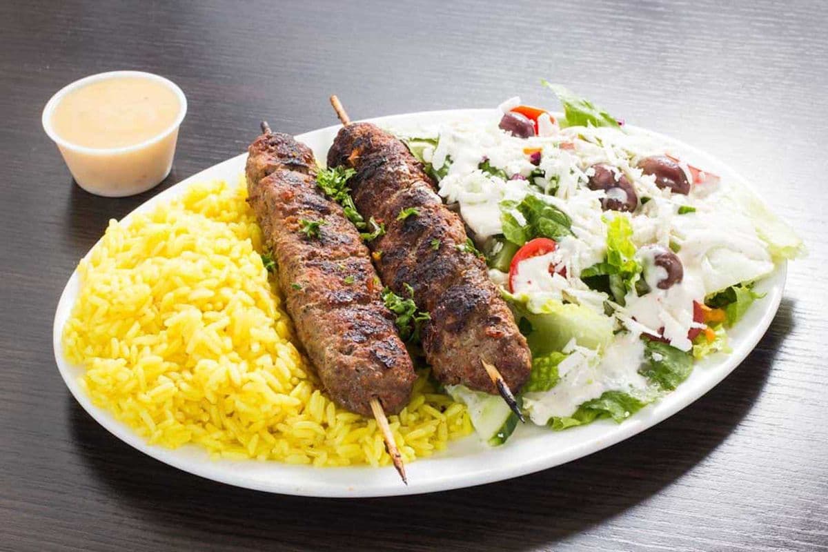 Kofta Kabob (2 pcs) Platter