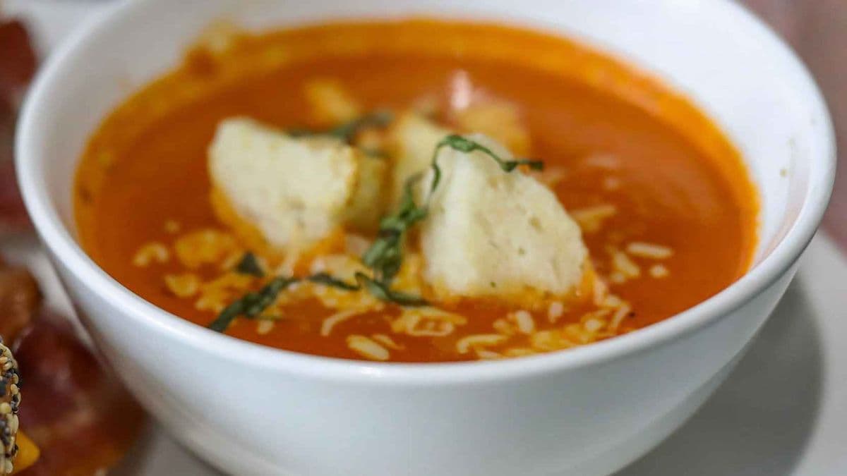 Cream of Tomato Soup Cup
