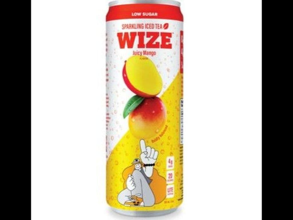 Wize Mango Sparkling Iced Tea