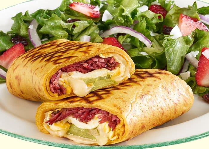 Panini Smoked meat avec fruits frais