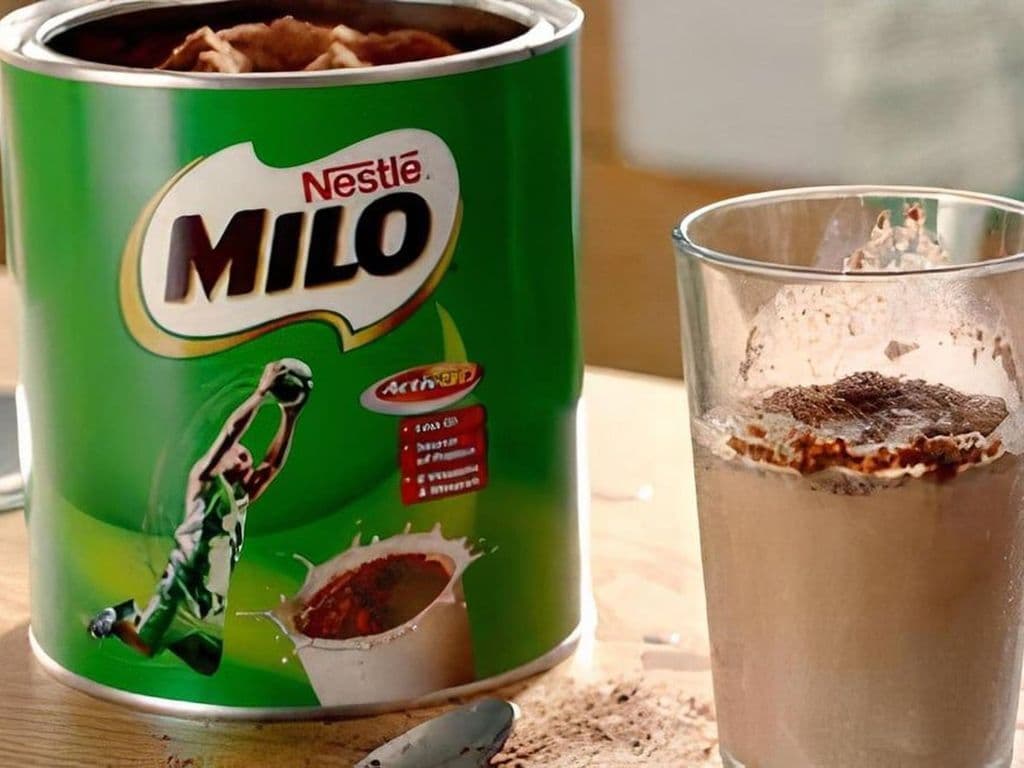 Milo hot chocolate