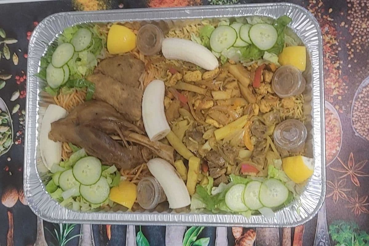 Somali family plate
