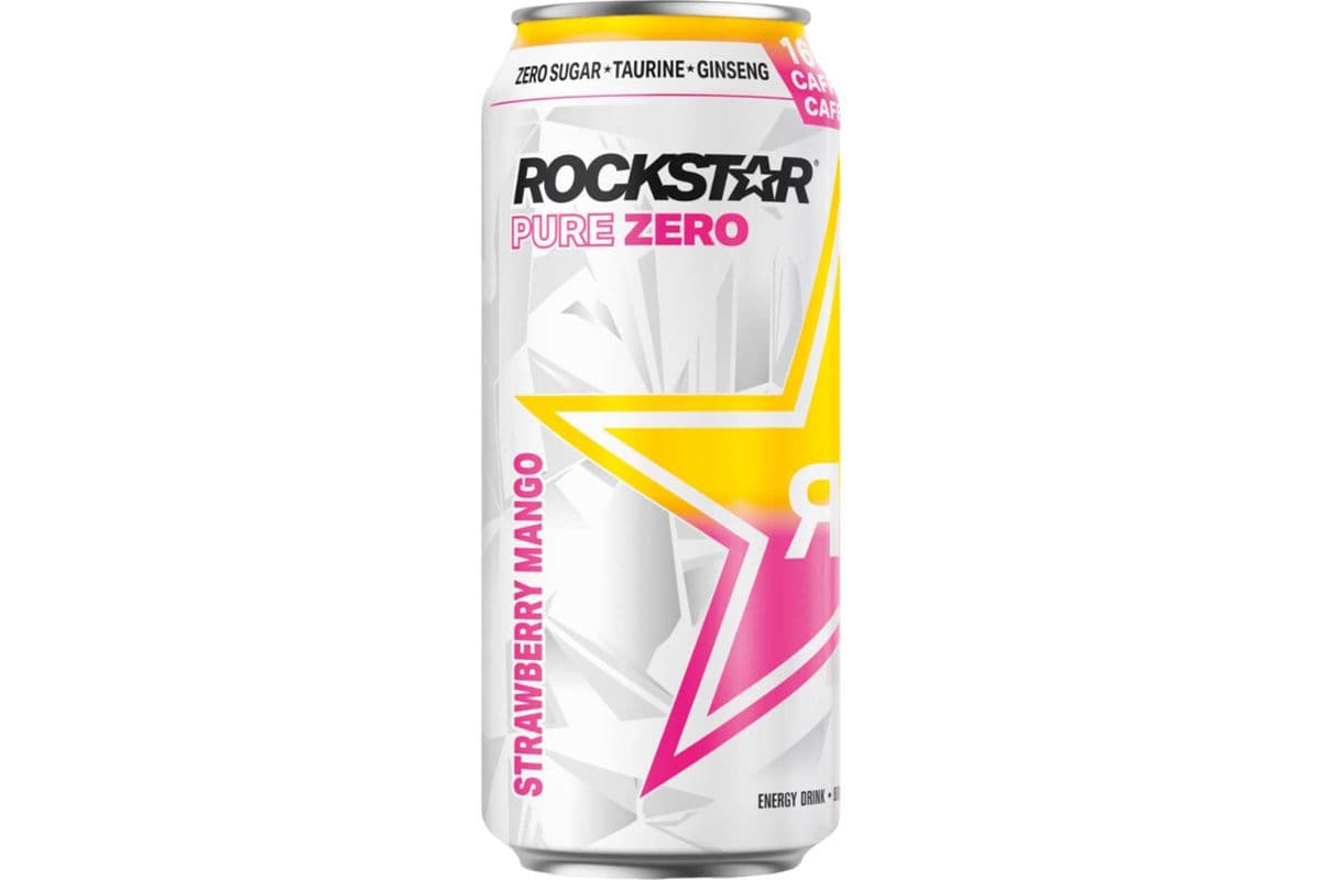 Rockstar Pur Zero Strawberry Mango 473ml