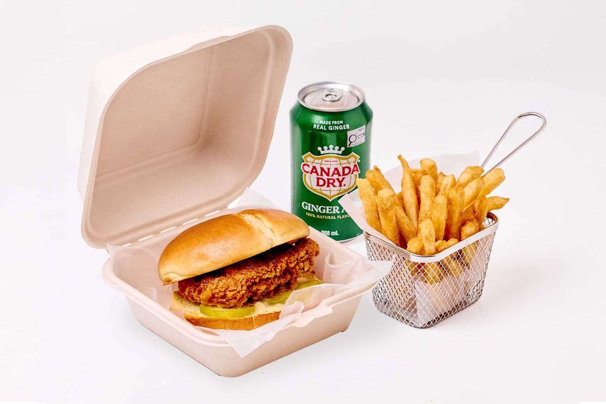 Chicken Burger Combo