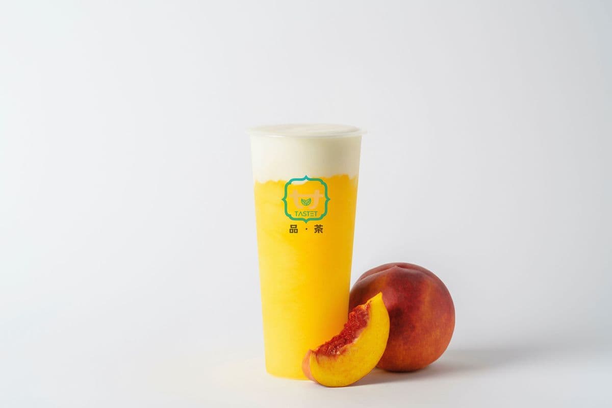 Peach Slush with Salt Cloud