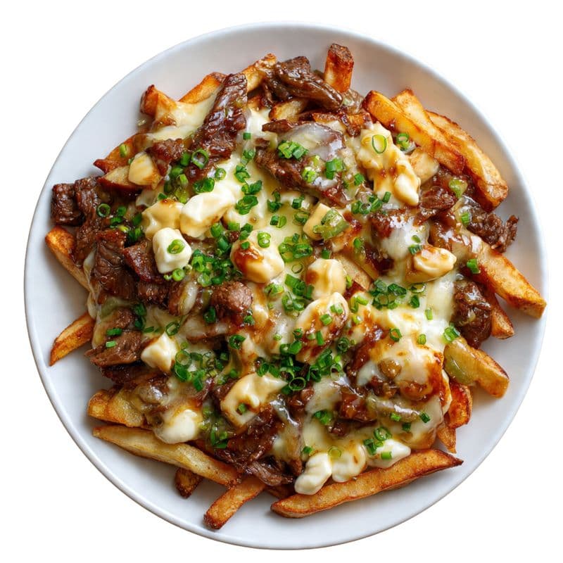 Philly Cheese Steak Poutine