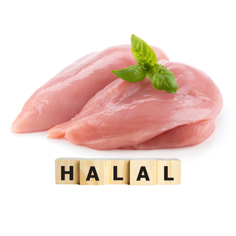 Halal Chicken Breast Boneless Skinless (Per lb)