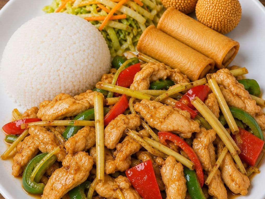 Lemongrass Chicken Combo