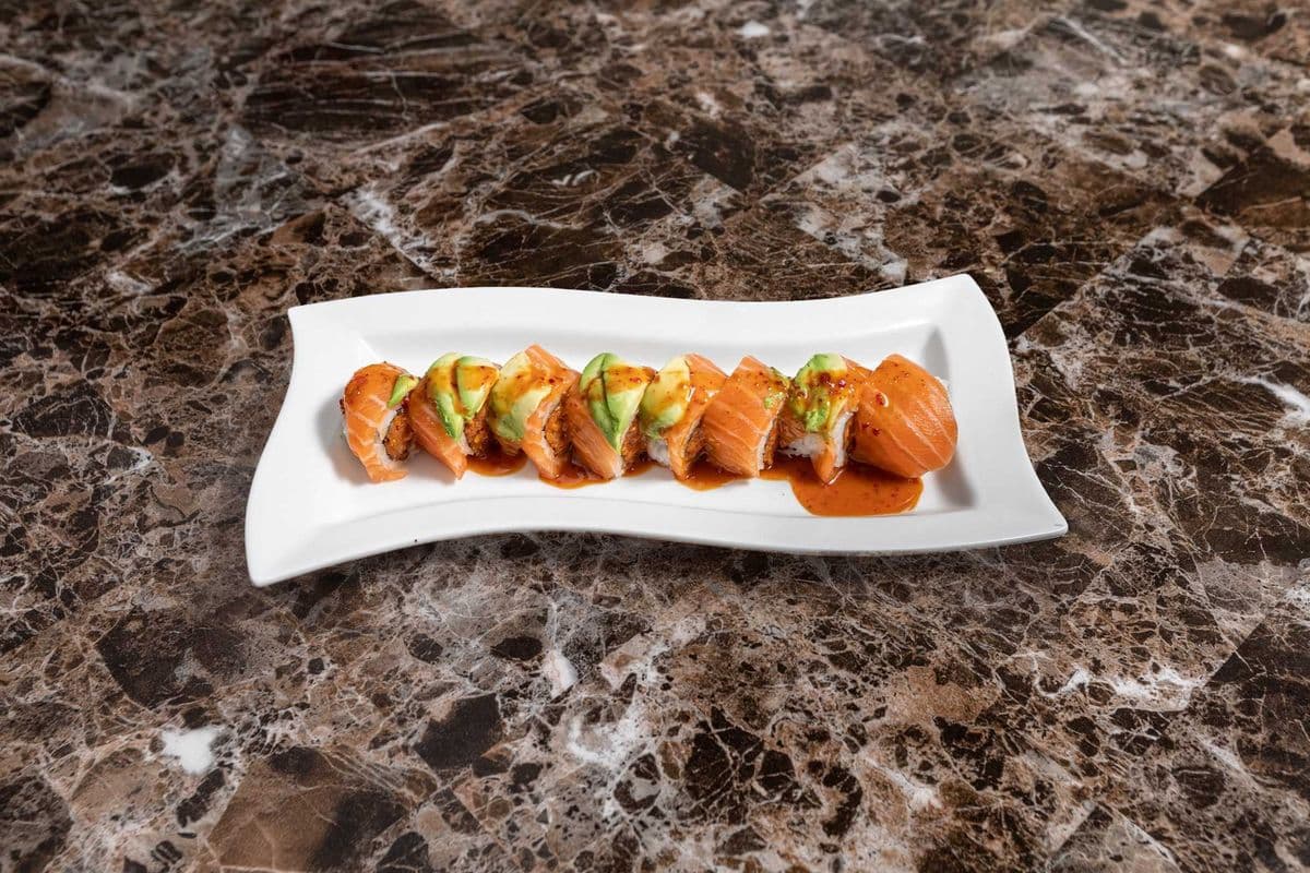 Salmon Prairie Roll(8pcs)