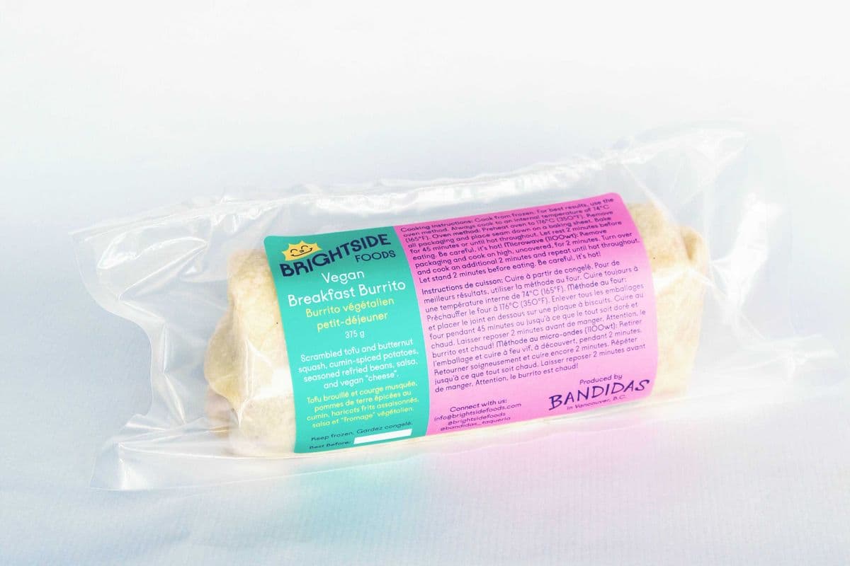 Breakfast Burrito (Frozen, Vegan) (375 grams)