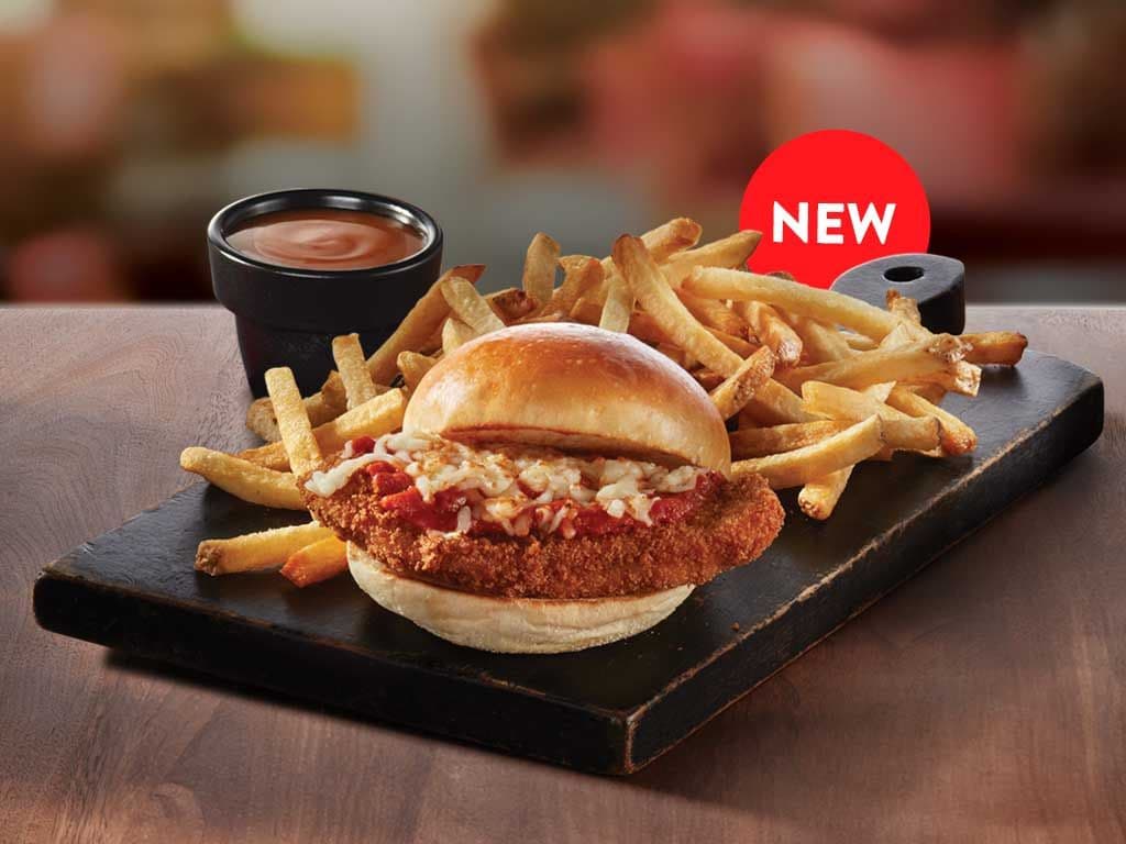 NEW! Chicken Parm Sandwich