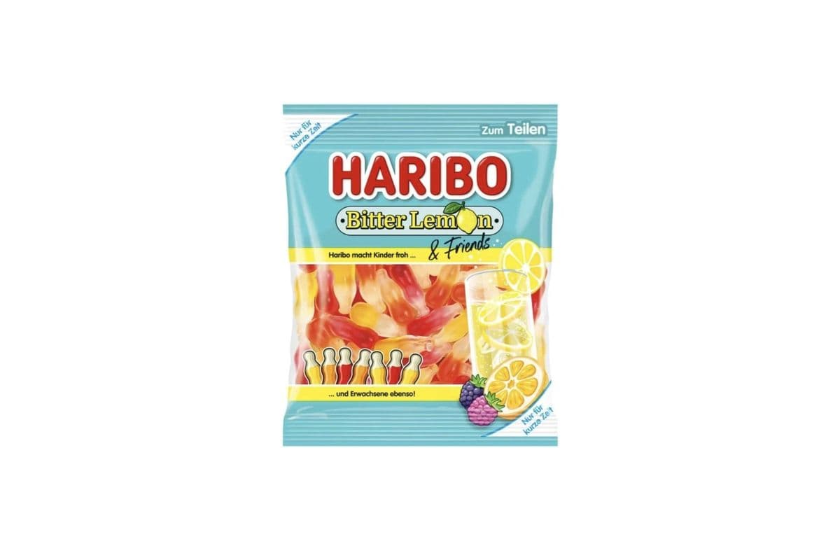 Haribo Bitter Lemon and Friends Gummies