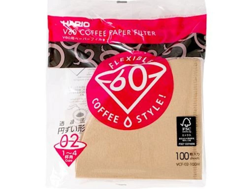 Hario V60-02 Brown paper filter(100 pack)