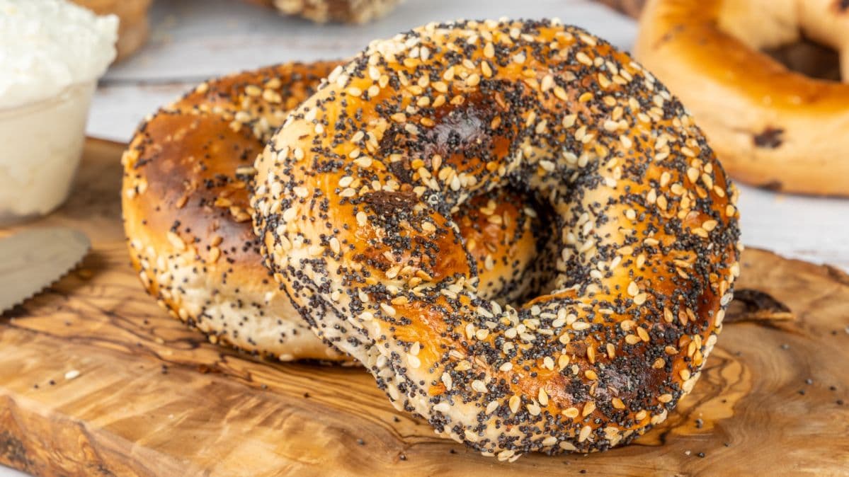 All-Dressed Bagel