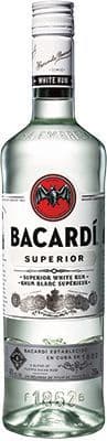 BACARDI WHITE GLASS (750ml)
