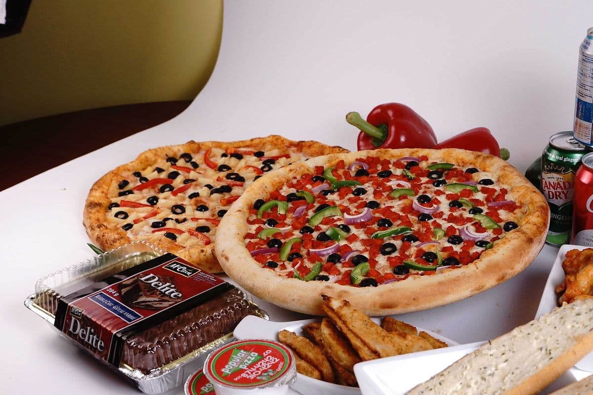 Two Small Triple Crown Pizzas