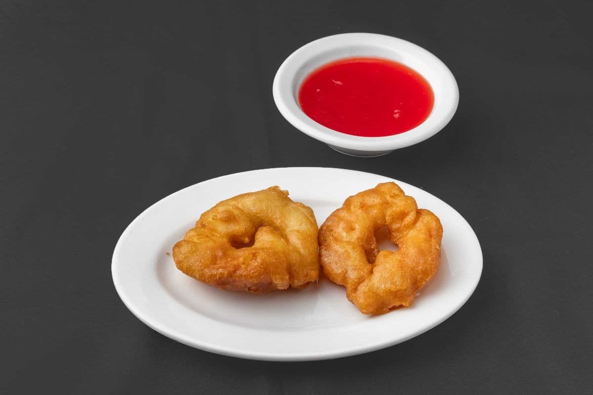 Crevettes géantes panées et sauce rouge (8 mcx)