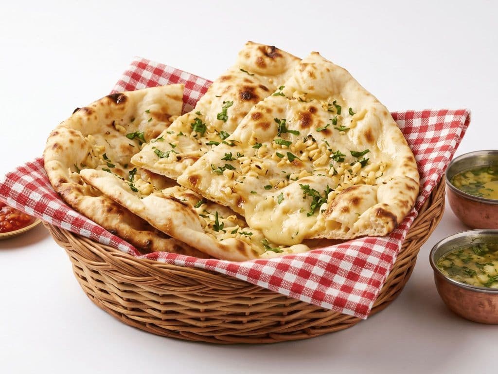 Cheese Garlic Naan