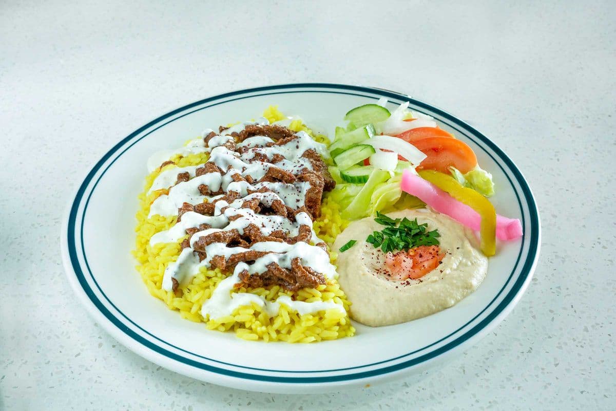 Beef Shawarma Plate