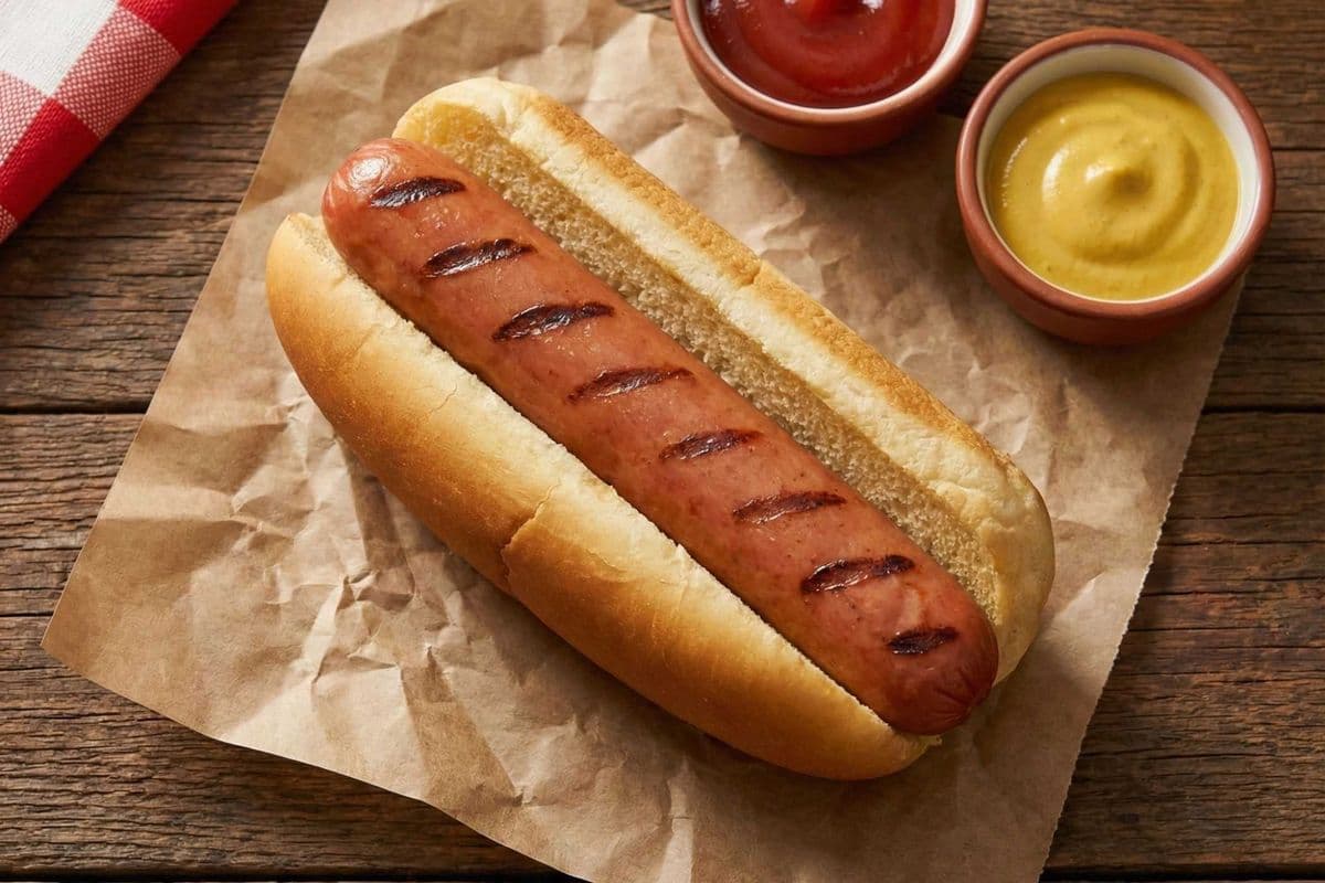 Plain Beef Hotdog