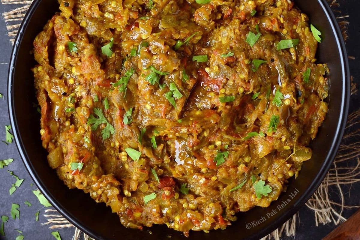 Baingan Bharta (Eggplant)