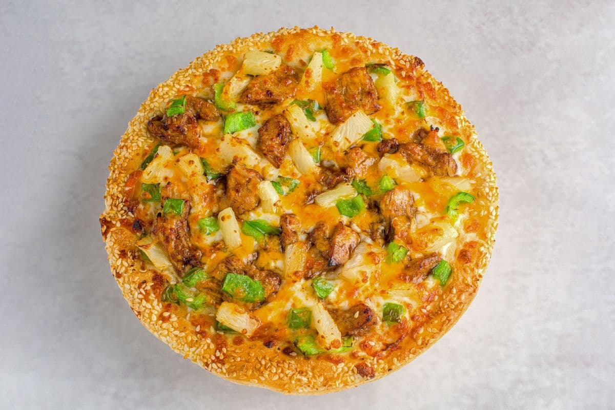 18. 16" X-Large Teriyaki Chicken Pizza