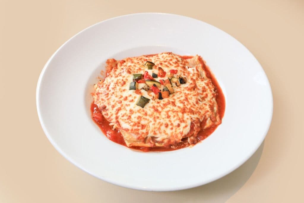 Lasagne aux légumes chaud (pour 2) / Vegetable Lasagna Hot (For 2)