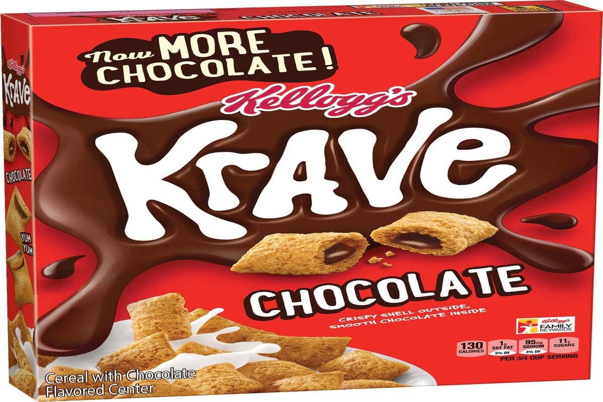 KELLOGG'S KRAVE (525G) (180 Cal)
