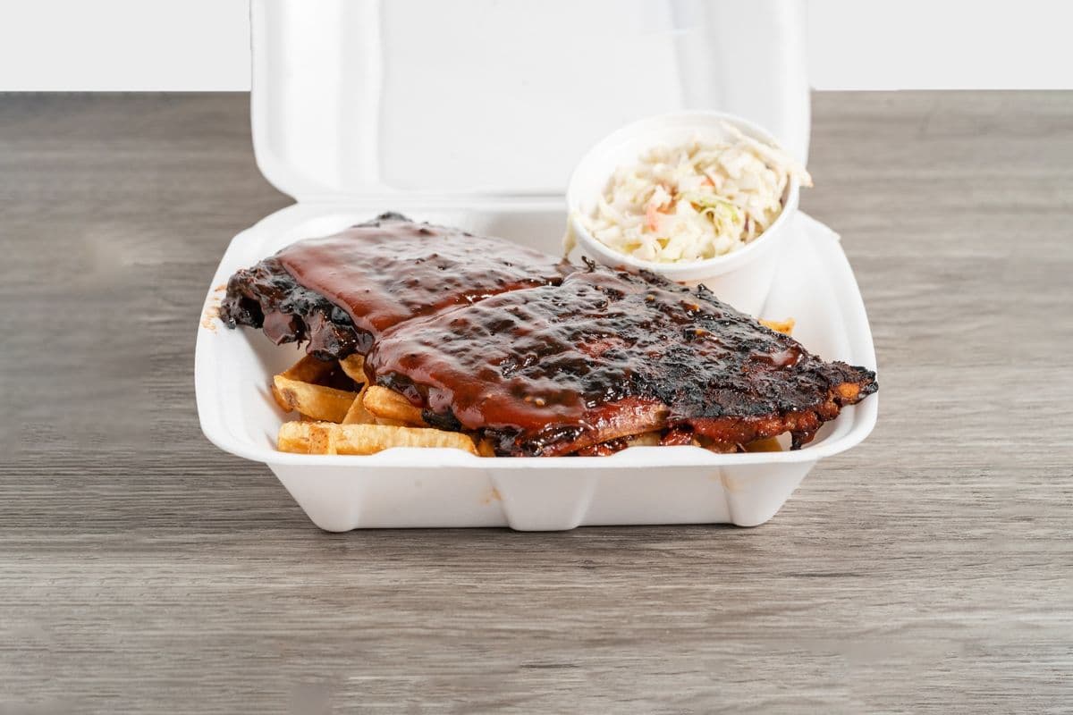 Half Rack Ribs Combo