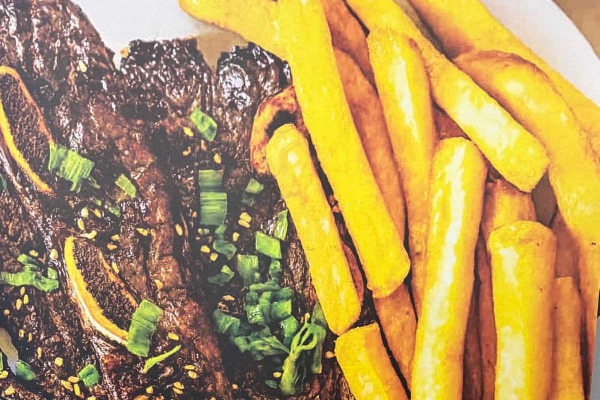 BEEF RIBS & Fries