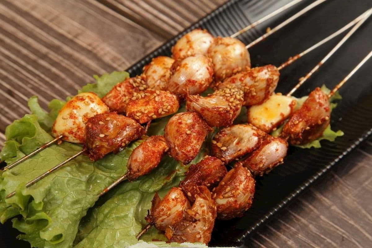 Grilled Fresh Garlic 2 included烤大蒜