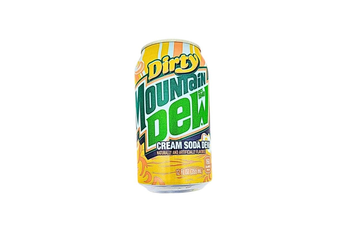 Mountain Dew Dirty Cream Soda (US) (355ml) (160 Cal)