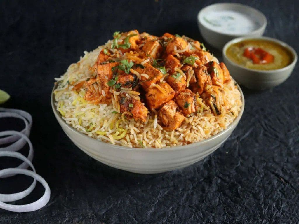 Paneer 65 Biryani