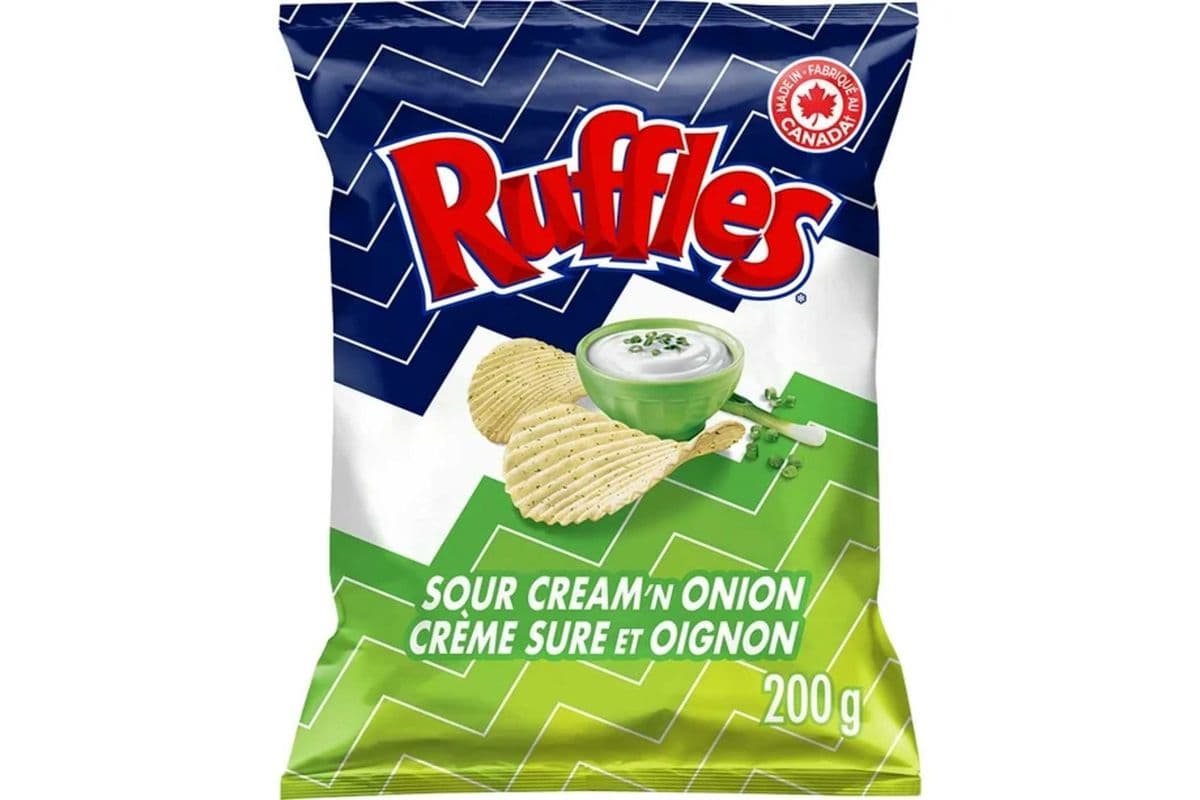 Ruffles Sour Cream n Onion 200g