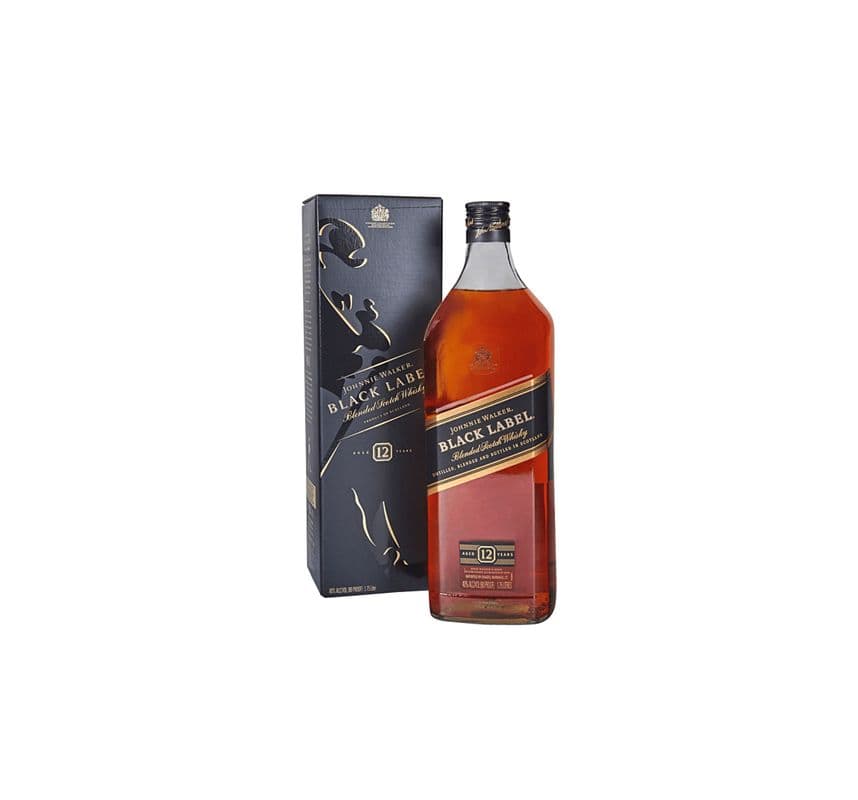 Johnnie Walker Black Label Scotch (1.75 L Bottle) (1 x 1750ML)