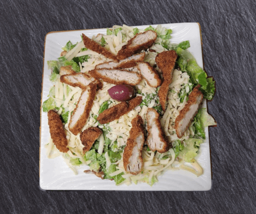 Salade au poulet croustillant - 7 po