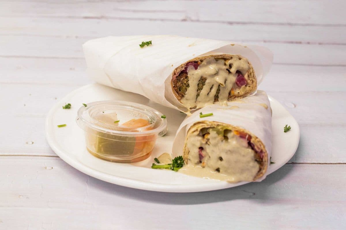 Hearty Falafel Wrap "Large"