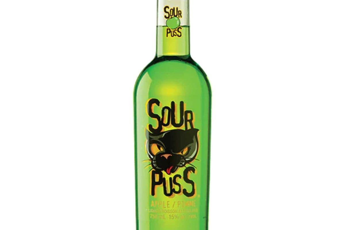 Sour Puss Green Apple (1 x 375 ml )