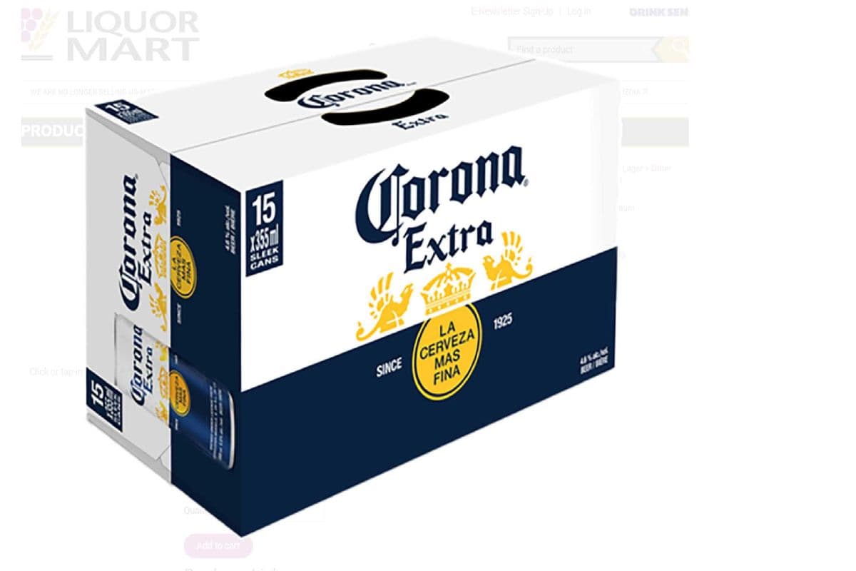Corona Extra (15 x 355 ml cans)