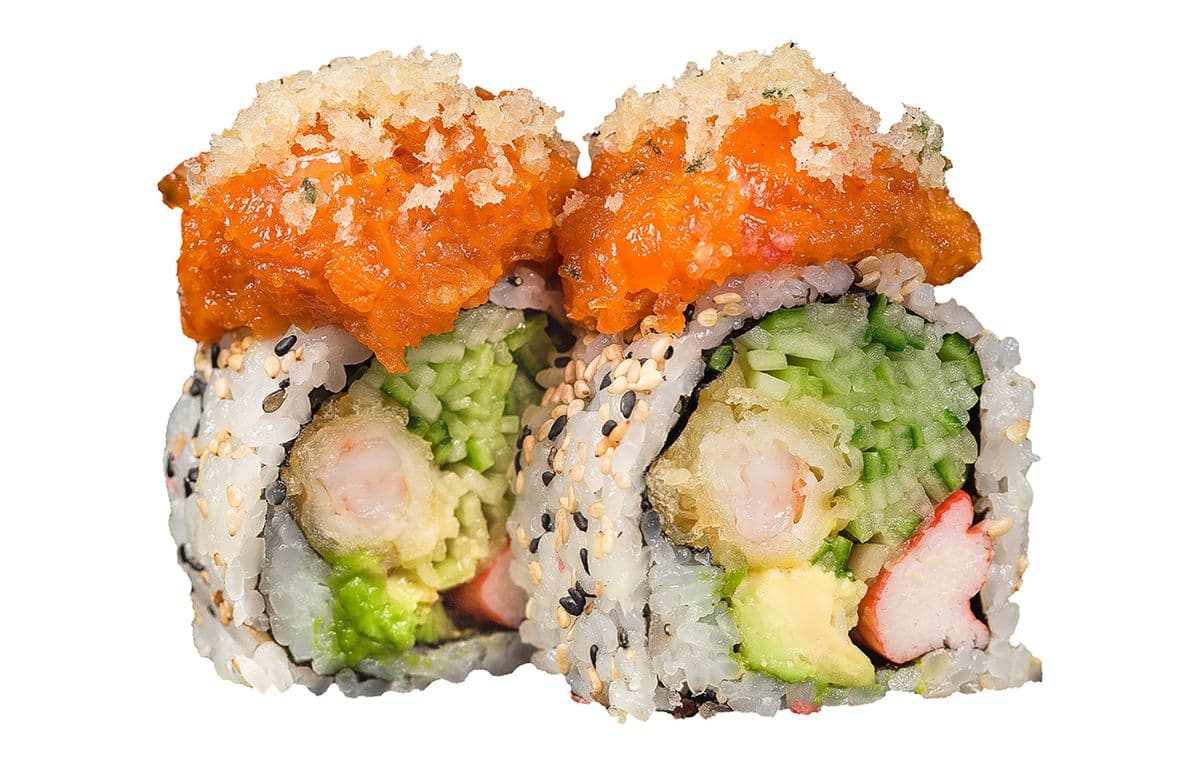 Spicy Salmon Dragon Maki (5 pcs)