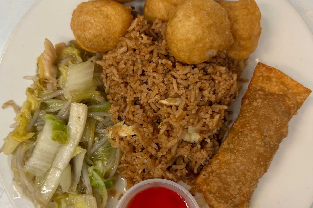 LG Combo #4 (Ch Balls & Chow Mein - Not Noodles)