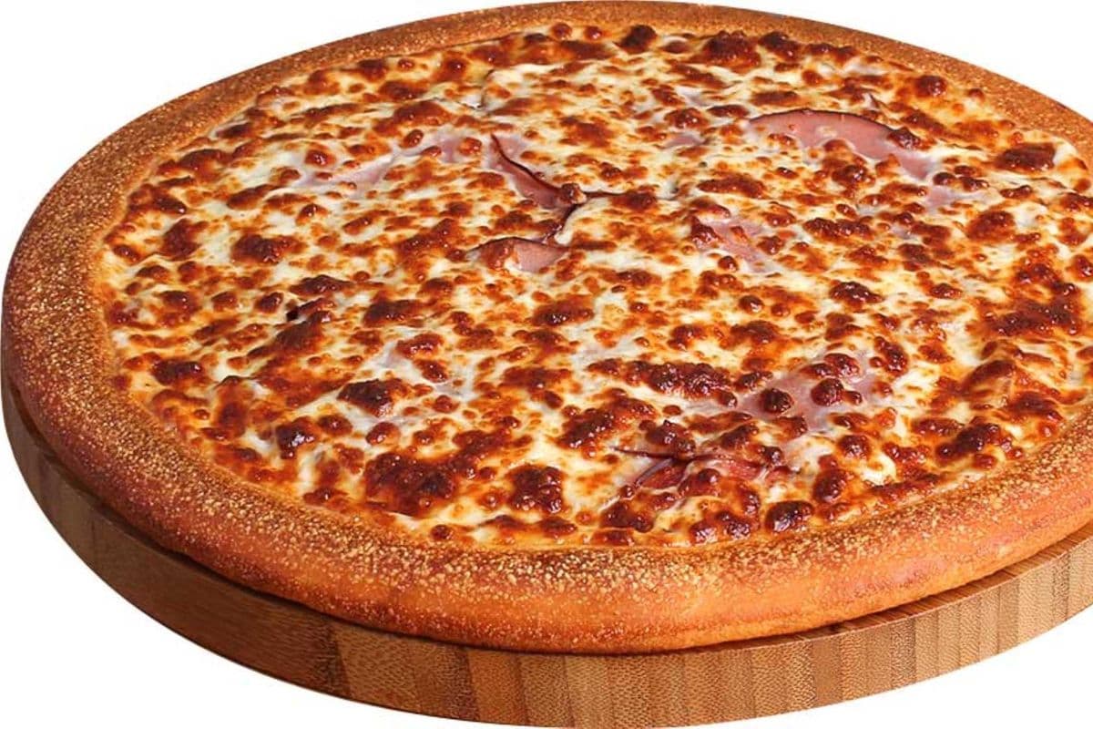 8" Pepperoni & Ham (First Pizza)