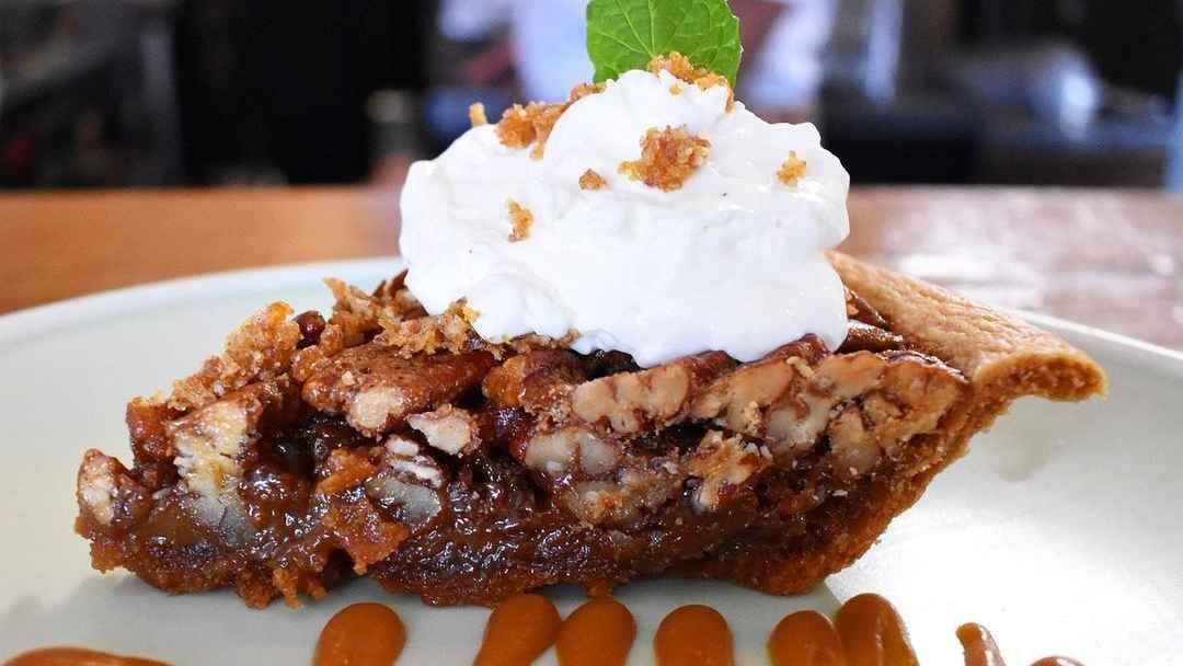 Maple Bourbon Pecan Pie
