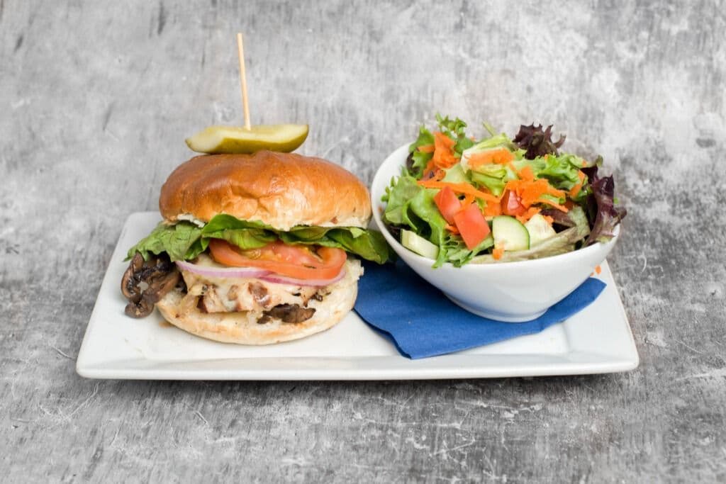 MYCROFT’S MUSHROOM BURGER