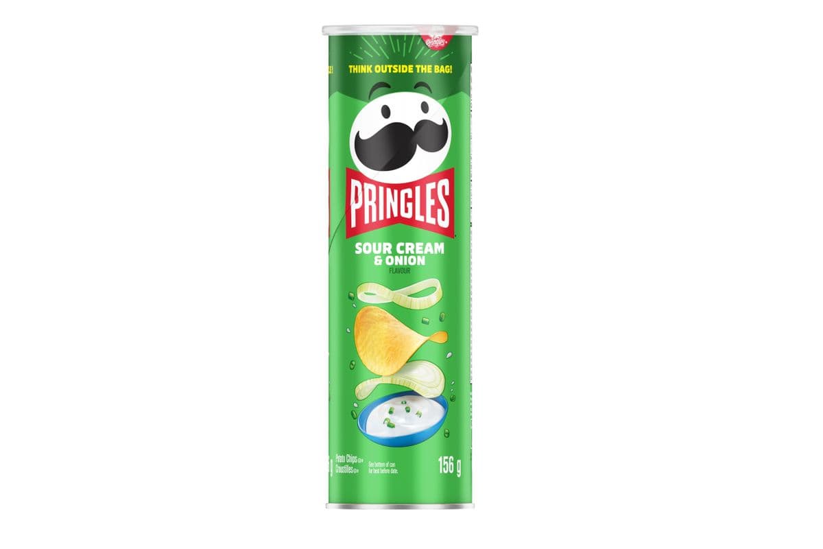 Pringles Sour Cream and Onion (156 g)