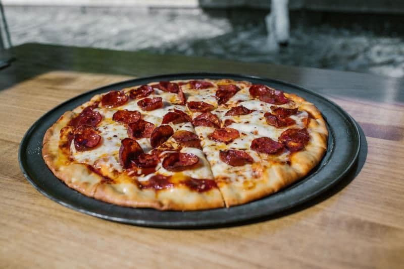 HOT HONEY PEPPERONI PIZZA