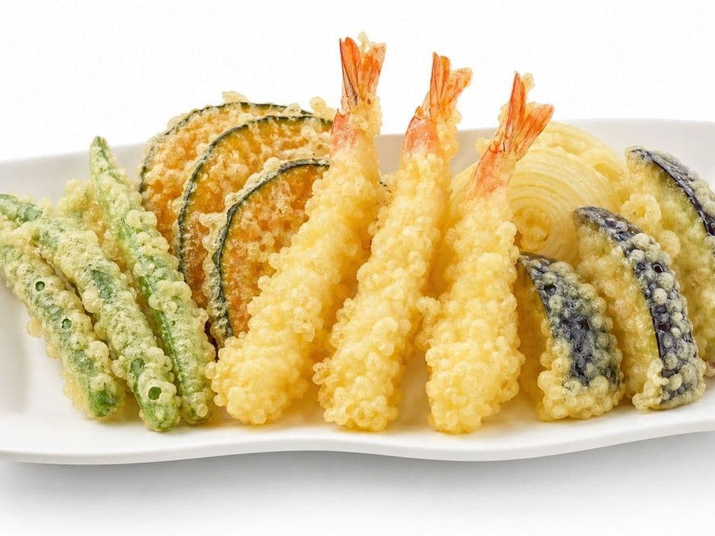 E4 Assorted Tempura Appetizer (8pcs)